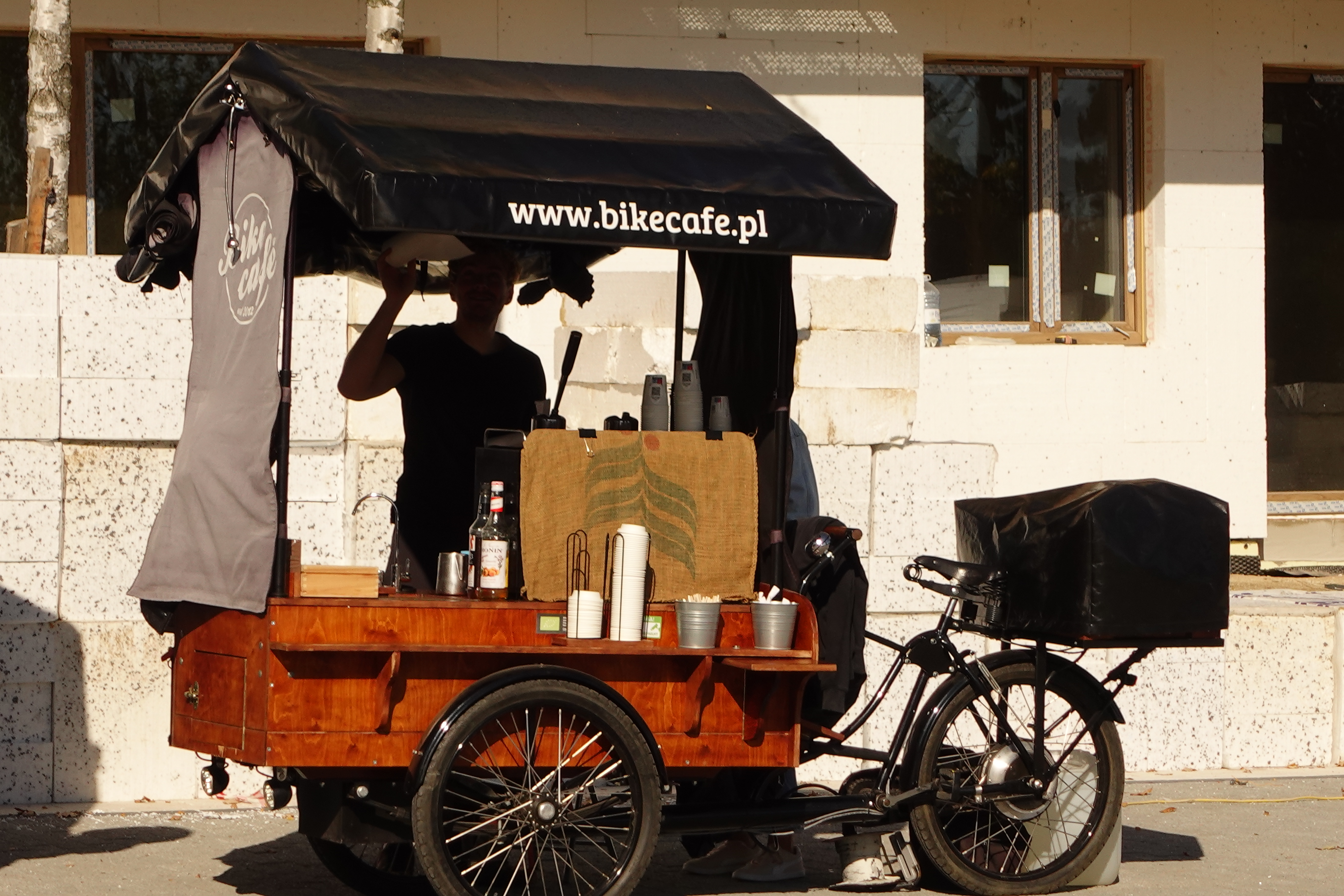 Bike Café na Brunchu na Budowie przy inwestycji Sereno Park w Łodzi
